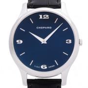 Pre-owned Leather watches Chopard Pre-owned , Blue , Heren