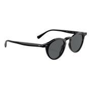 Unisex Op-13 Sun Gepolariseerde Zonnebril Oliver Peoples , Black , Dam...