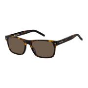 Stijlvolle zonnebril TH 1794/S Tommy Hilfiger , Brown , Heren