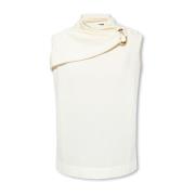 Top met applicatie Jil Sander , Beige , Dames