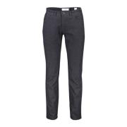 Zwarte geruite 5-pocket jeans Brax , Black , Heren