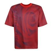 Voetbal T-shirts en Polos Burberry , Red , Heren