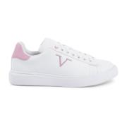 Multicolor Synthetisch Leren Sneaker 19v69 Italia , White , Dames