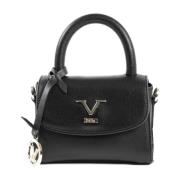 Leren Mini Tas 19v69 Italia , Black , Dames