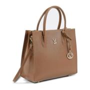 Italiaanse Leren Handtas 19v69 Italia , Brown , Dames