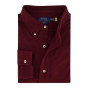 Casual Bordeaux Overhemd Ralph Lauren , Red , Heren