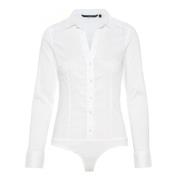 Dames bodysuit Vmlady New Vero Moda , White , Dames