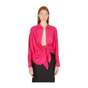 Bahia Shirt - Tijdloze Glamour Jacquemus , Pink , Dames