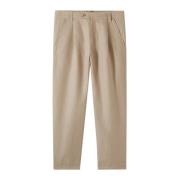 Leather Trousers A.p.c. , Beige , Heren