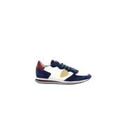 Witte Trpx Lage Sneakers Philippe Model , Blue , Heren