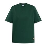 Gepatcht T-shirt Burberry , Green , Dames