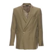 Stijlvolle Heren Blazer voor elke gelegenheid Costumein , Beige , Here...