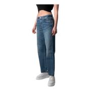 Straight Jeans Citizens of Humanity , Blue , Dames
