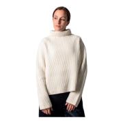 Turtle Neck Coltrui Ripp Varisa Drykorn , Beige , Dames