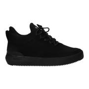 Ivar - Black - Sneaker (mid) Blackstone , Black , Heren