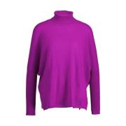 Stijlvolle Coltrui voor een Trendy Look Absolut Cashmere , Purple , Da...