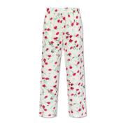 Gebloemde broek Marni , White , Dames