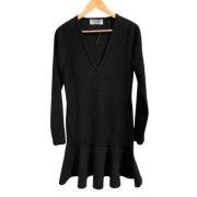 Pre-owned Knit dresses Yves Saint Laurent Vintage , Black , Dames