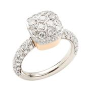 Klassieke Naaktring met Diamant Pomellato , Gray , Dames