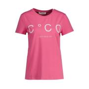 Klassiek T-Shirt Co'Couture , Pink , Dames