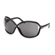 Wraparound Zonnebril Tom Ford , Black , Dames