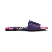 Instappers met Hagedis Patroon Dolce & Gabbana , Purple , Dames