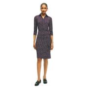 Meerkleurige Stretchjurk Brooks Brothers , Multicolor , Dames