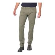 Heren Katoenen Slim Fit Vijf Zakken Broek Jeckerson , Green , Heren