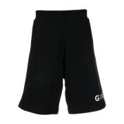 Zwarte Shorts voor Heren Givenchy , Black , Heren