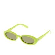 90's Stijl Zonnebril Le Specs , Green , Dames