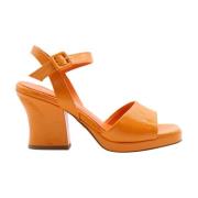 Winter Sandaal Donna Lei , Orange , Dames