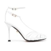 Amelie Witte Sandalen Alevi Milano , White , Dames