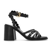 ‘Kaddy’ sandalen met hakken See by Chloé , Black , Dames