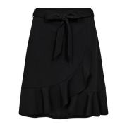 Feminine Emmycc Skirt met Ruches Co'Couture , Black , Dames