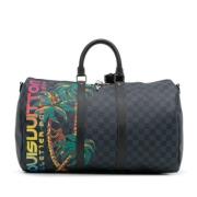 Pre-owned Canvas louis-vuitton-bags Louis Vuitton Vintage , Black , Da...