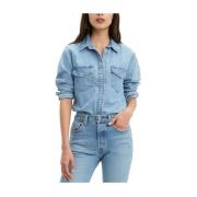 Spijkerhemd Levi's , Blue , Dames