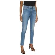 Slim-fit Jeans Levi's , Blue , Dames