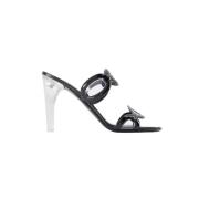 Fabric sandals Valentino , Black , Dames