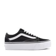 Zwarte Casual Textiel Sneakers oor rouwen Vans , Black , Dames