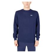 Heren Crew Sweatshirt Fila , Blue , Heren