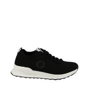 Zwarte Textiel Sneakers Ecoalf , Black , Heren
