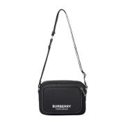 Luxe Crossbody Tas Burberry , Black , Heren