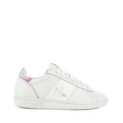 Witte Casual Leren Sneakers oor Dames le coq sportif , White , Dames