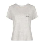 Journey Dames Slim T-Shirt Golden Goose , Gray , Dames