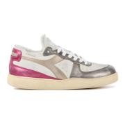 Fuchsia Combi Sneakers - Bestel een maat groter Diadora , Multicolor ,...