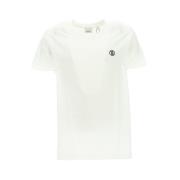 Moderne Stijl T-Shirt Burberry , White , Heren