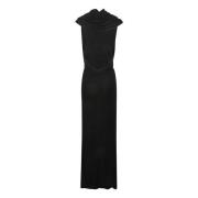 Zwarte jurken voor vrouwen Saint Laurent , Black , Dames