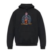 ‘Dimension’ hoodie AllSaints , Black , Heren