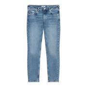 Jeansmodel Alva slim cropped Marc O'Polo , Blue , Dames