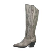 Western Style Cowboy Boots Alpe , Gray , Dames